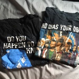 Dr who shirts